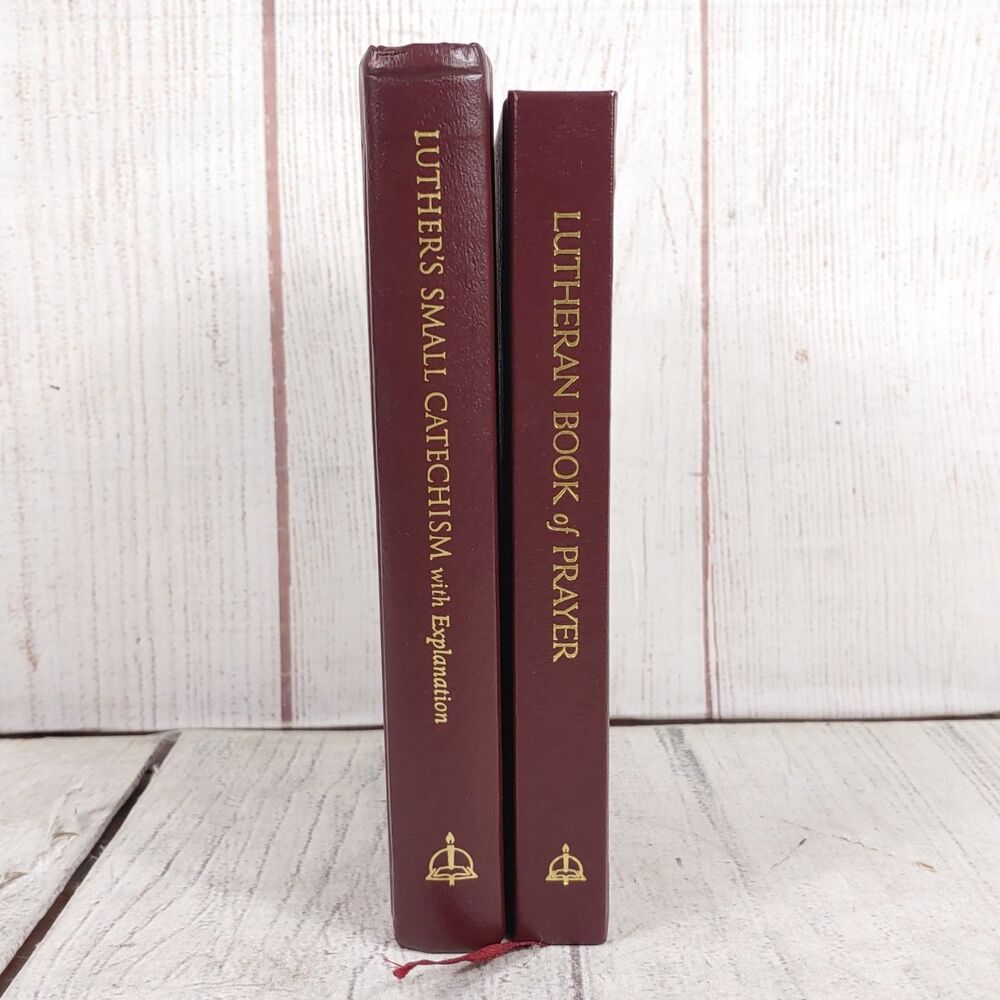 PAIR - Luther's Small Catechism + Lutheran Book of Prayer - Hardcover 2005 USED - Picture 3 of 16
